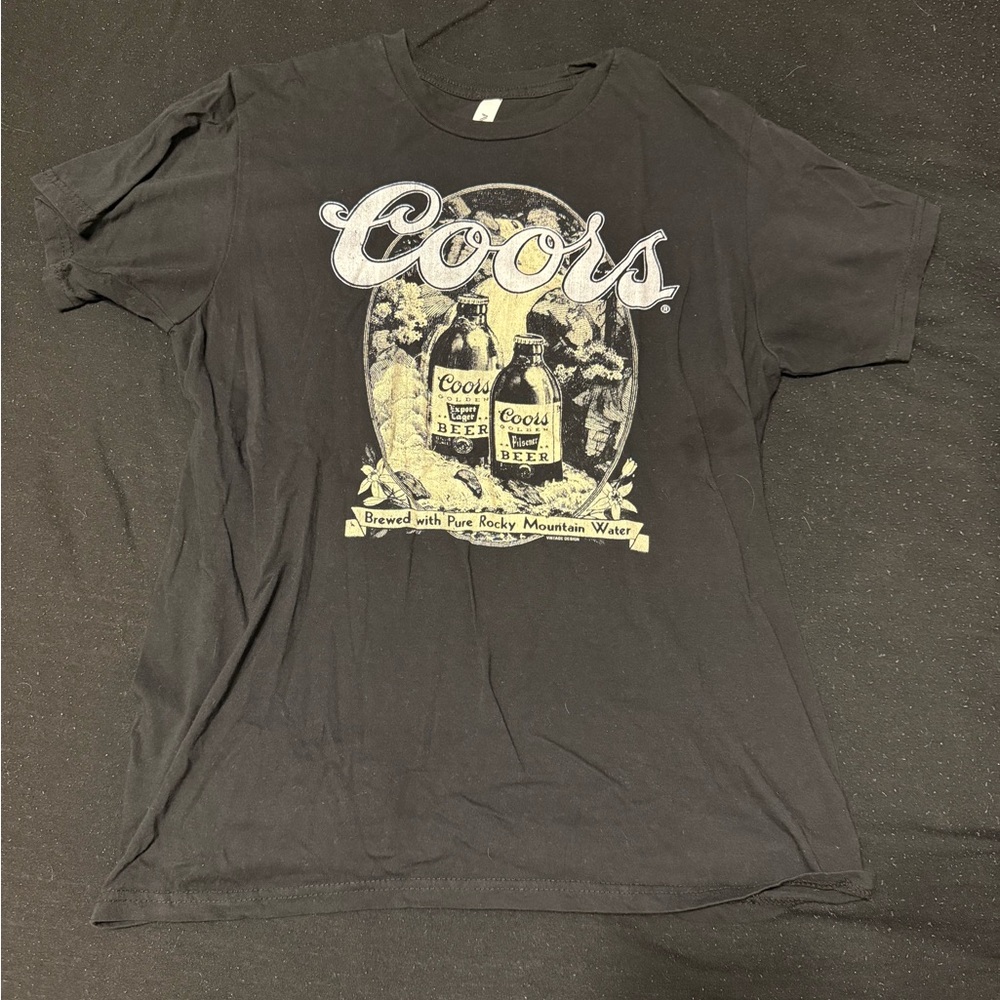 Men’s Coors Light Black T-shirt